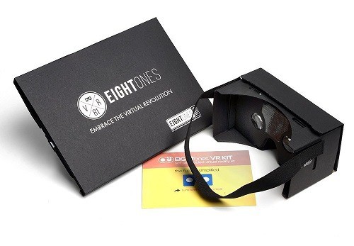 EightOnes VR Google Cardboard Kit Package