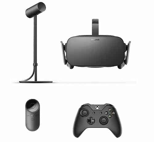 Oculus Rift Sensonr Controller Xbox Controller and Headset